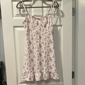 Hollister Pink Floral Dress